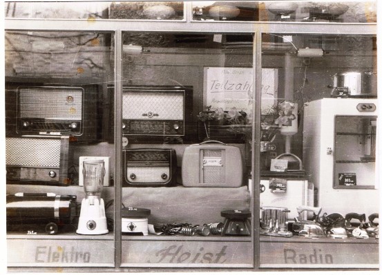 Schaufenster ca.1954 Schaufenster ca.1954